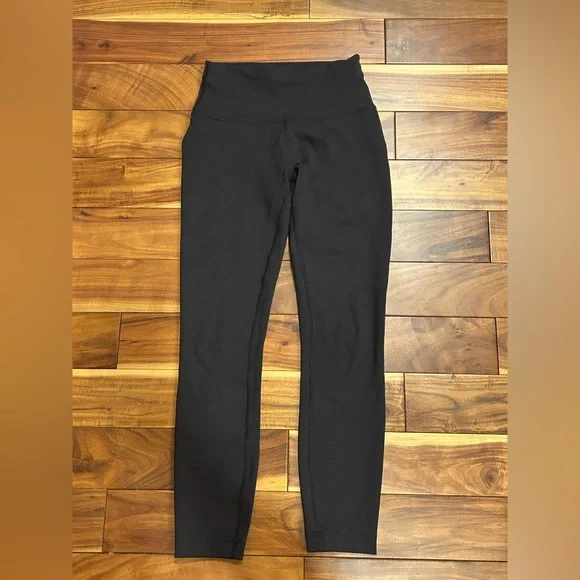 Lululemon Align High Rise Black Leggings 28” size 4 - Picture 2 of 6